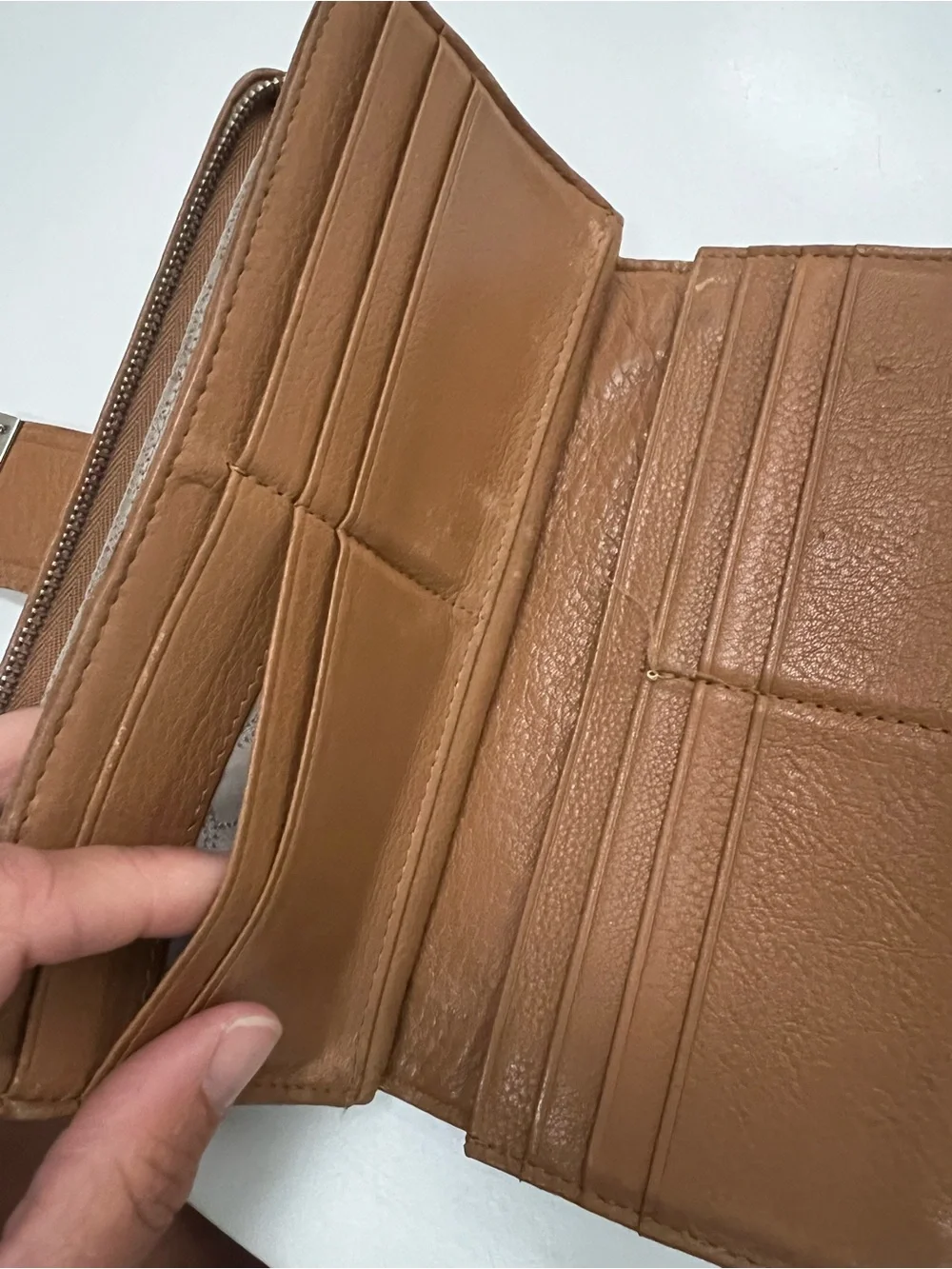 Vintage michael Kors leather wallet